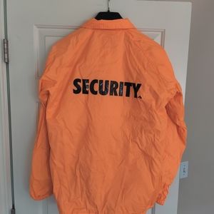 Emerica "Security" button up wind breaker jacket LG